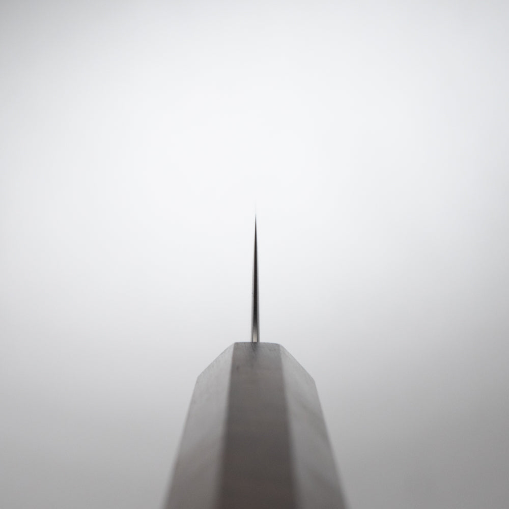 一文字 綾 VG10 ダマスカス 和式ペティナイフ 灰檀柄