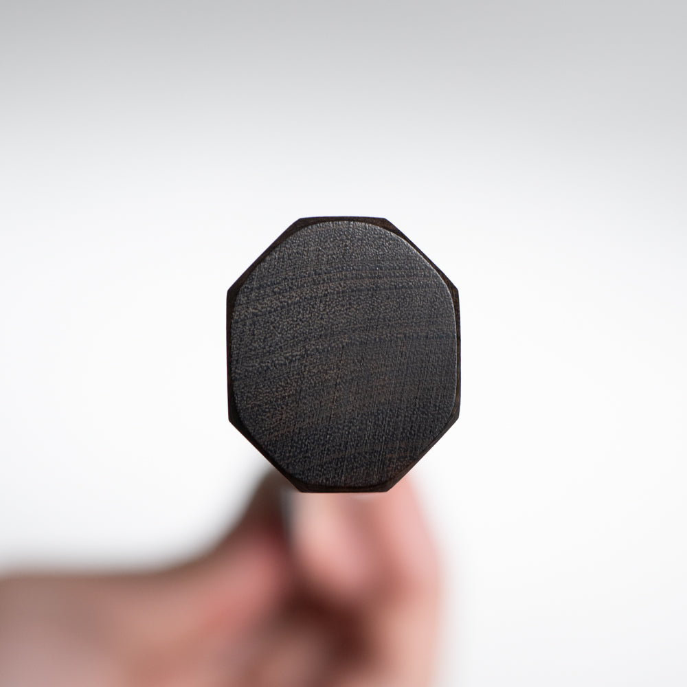 一文字 綾 VG10 ダマスカス 和式ペティナイフ 灰檀柄