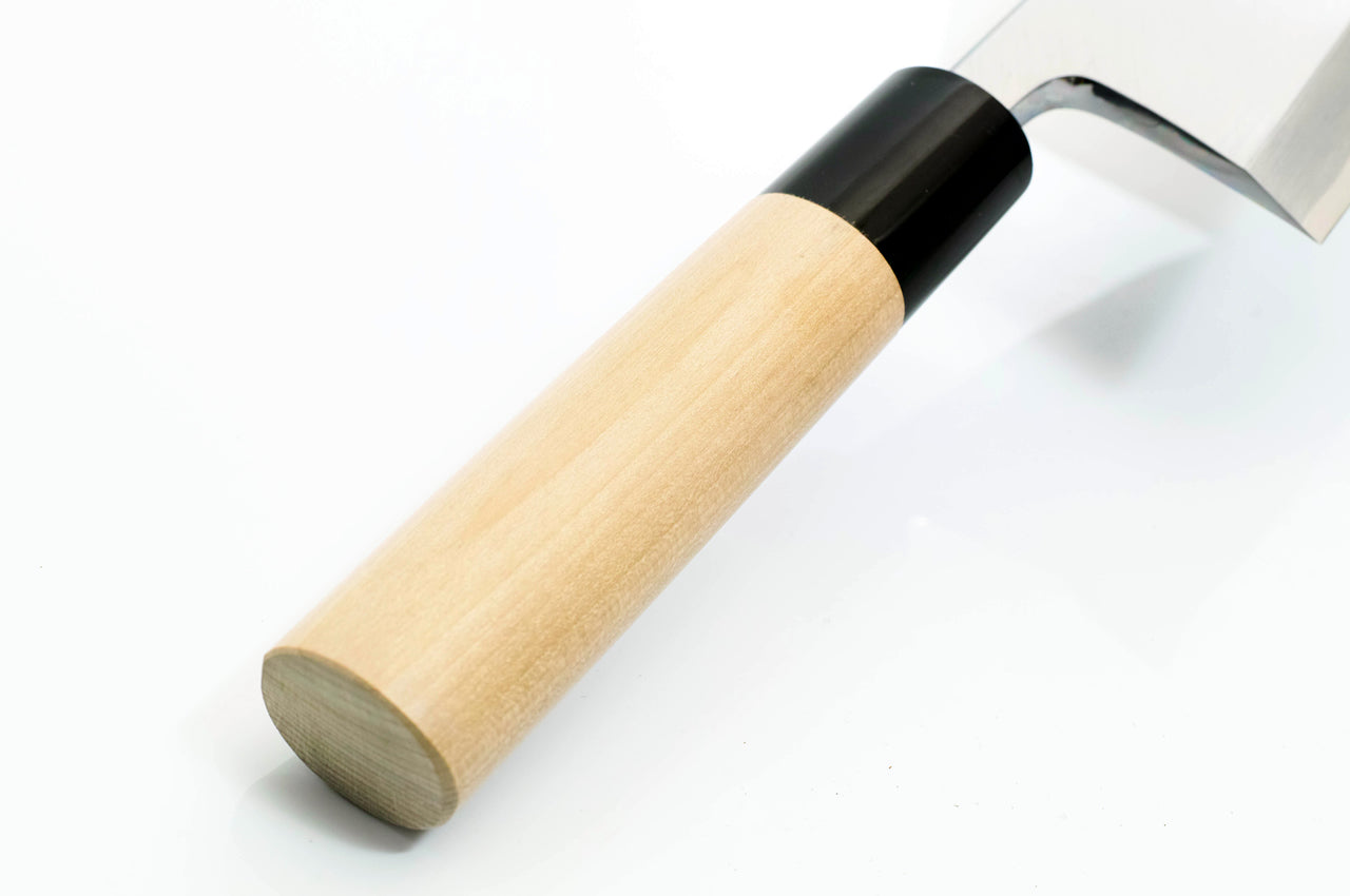 堺一文字光秀 白鋼 鍛 霞研 出刃包丁