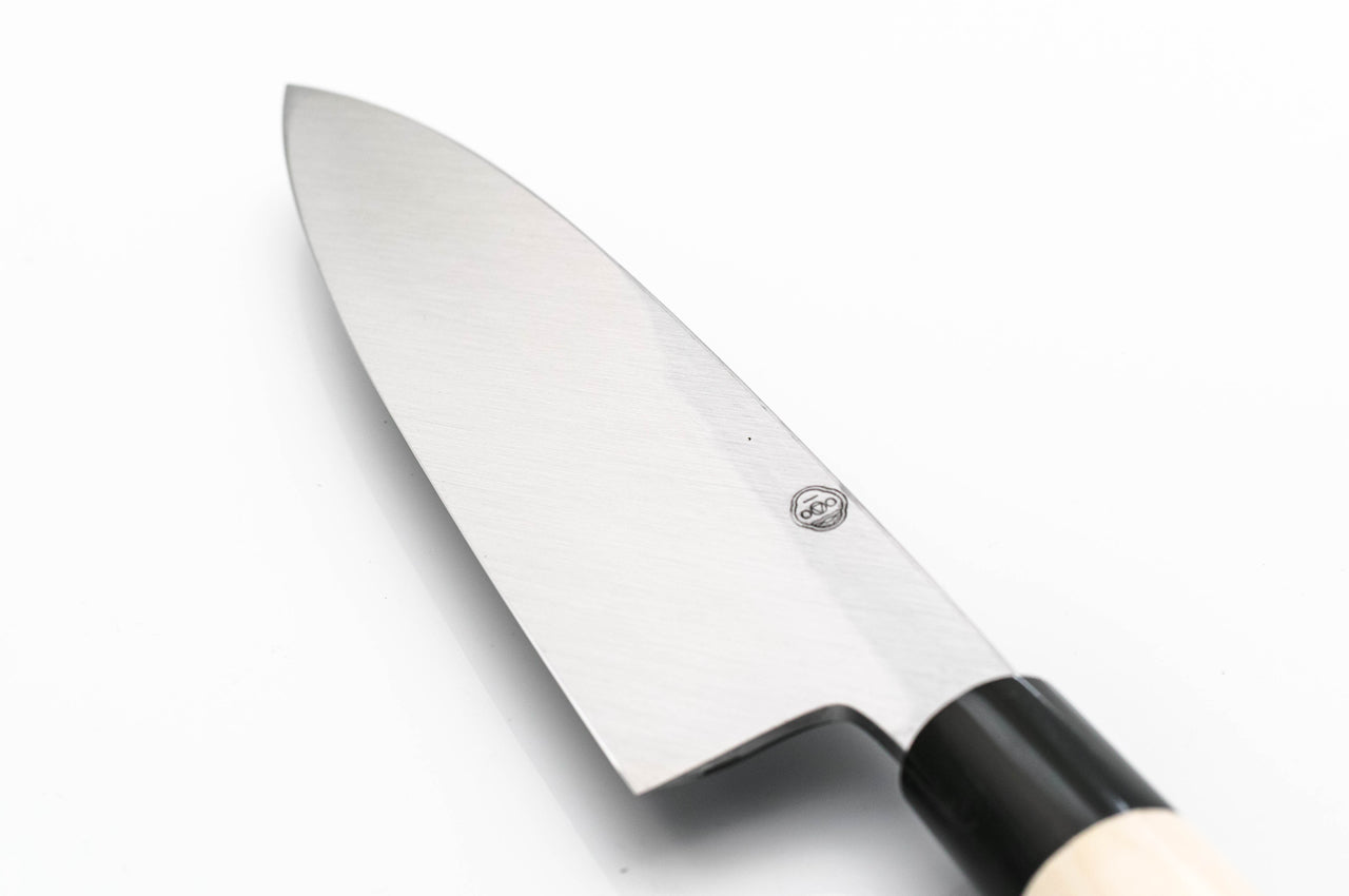 堺一文字光秀 白鋼 霞研 相出刃包丁