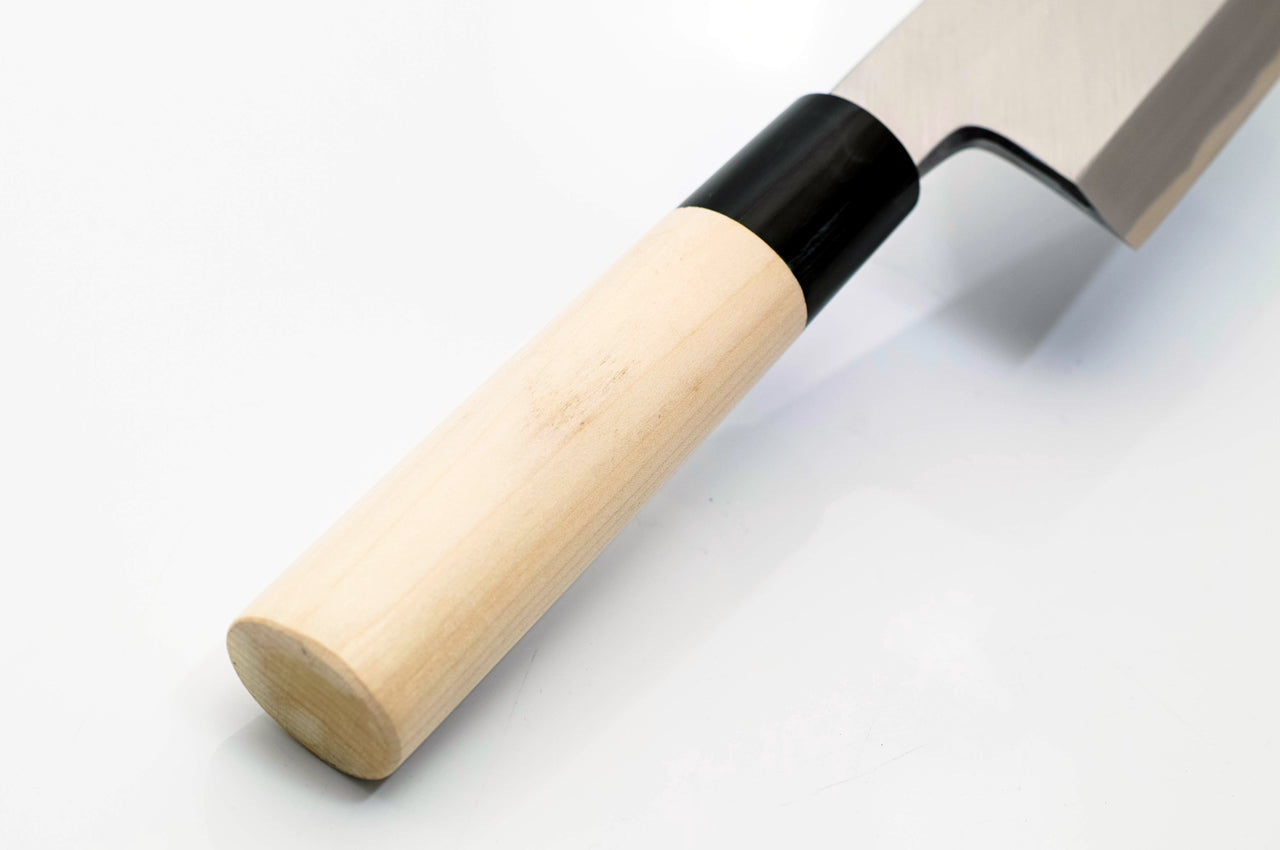 堺一文字光秀 白鋼 霞研 相出刃包丁