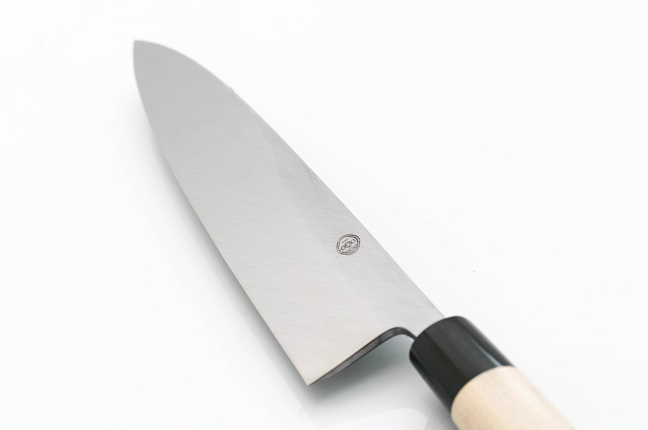 堺一文字光秀 白鋼 霞研 身卸し出刃包丁