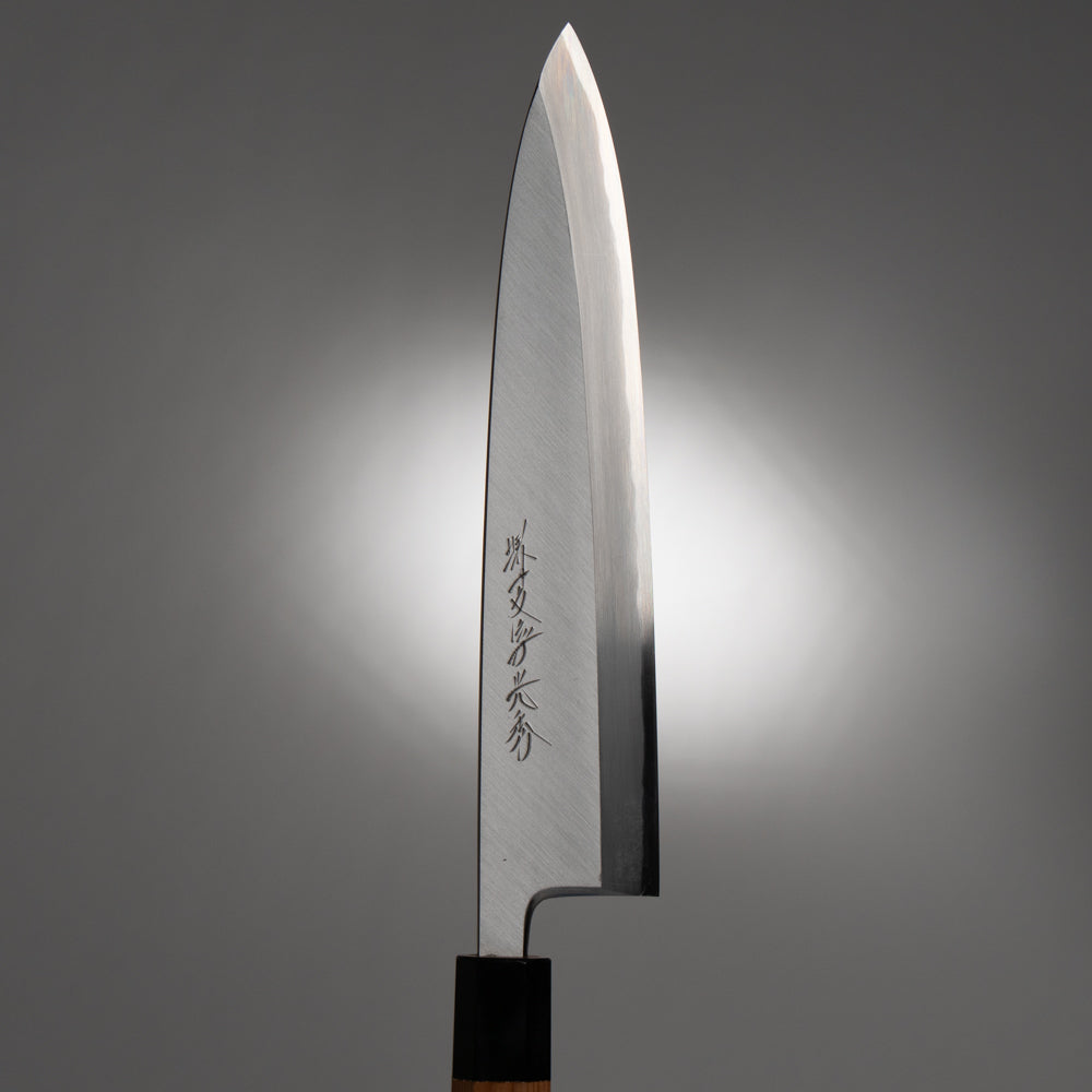 堺一文字光秀 白一鋼 紋鍛錬 身卸し出刃包丁