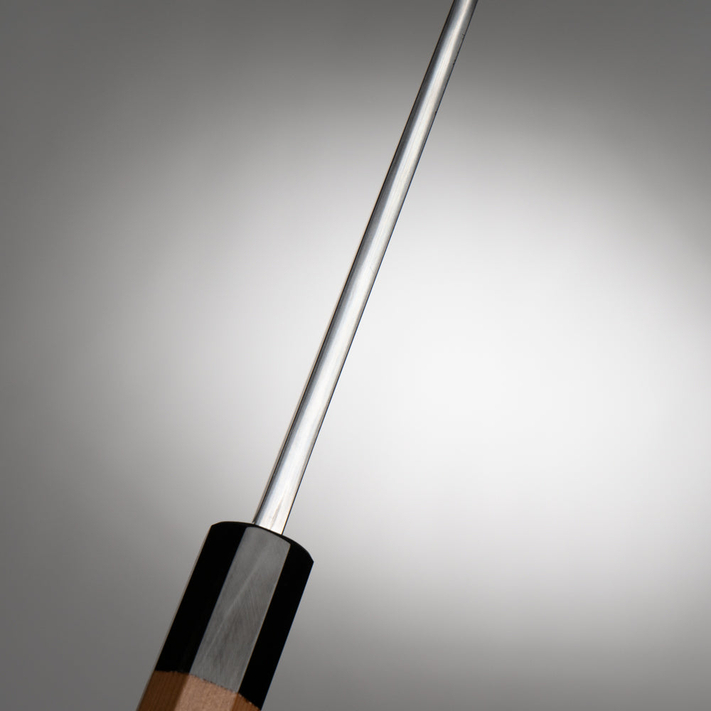 堺一文字光秀 白一鋼 紋鍛錬 身卸し出刃包丁