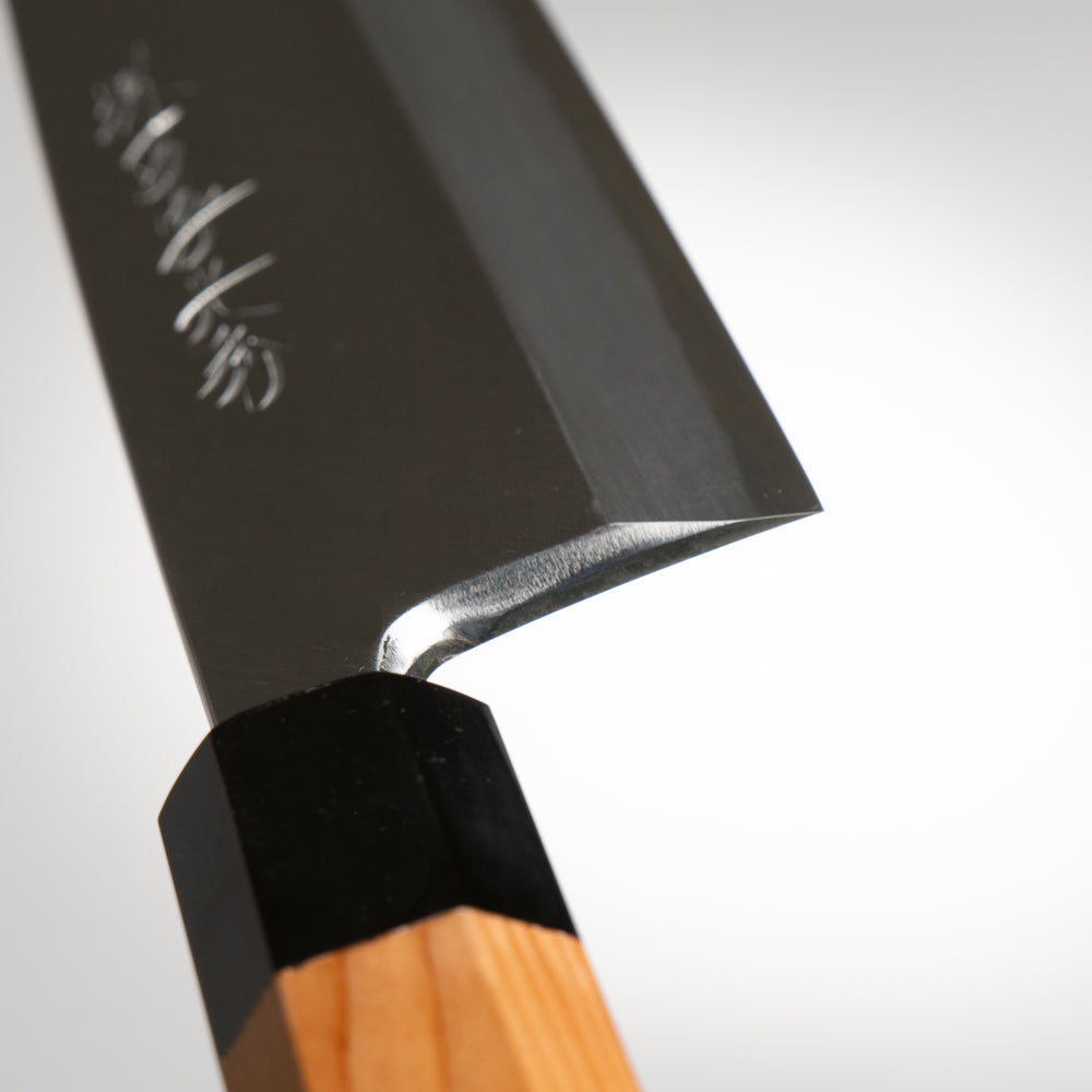 堺一文字光秀 白一鋼 紋鍛錬 身卸し出刃包丁