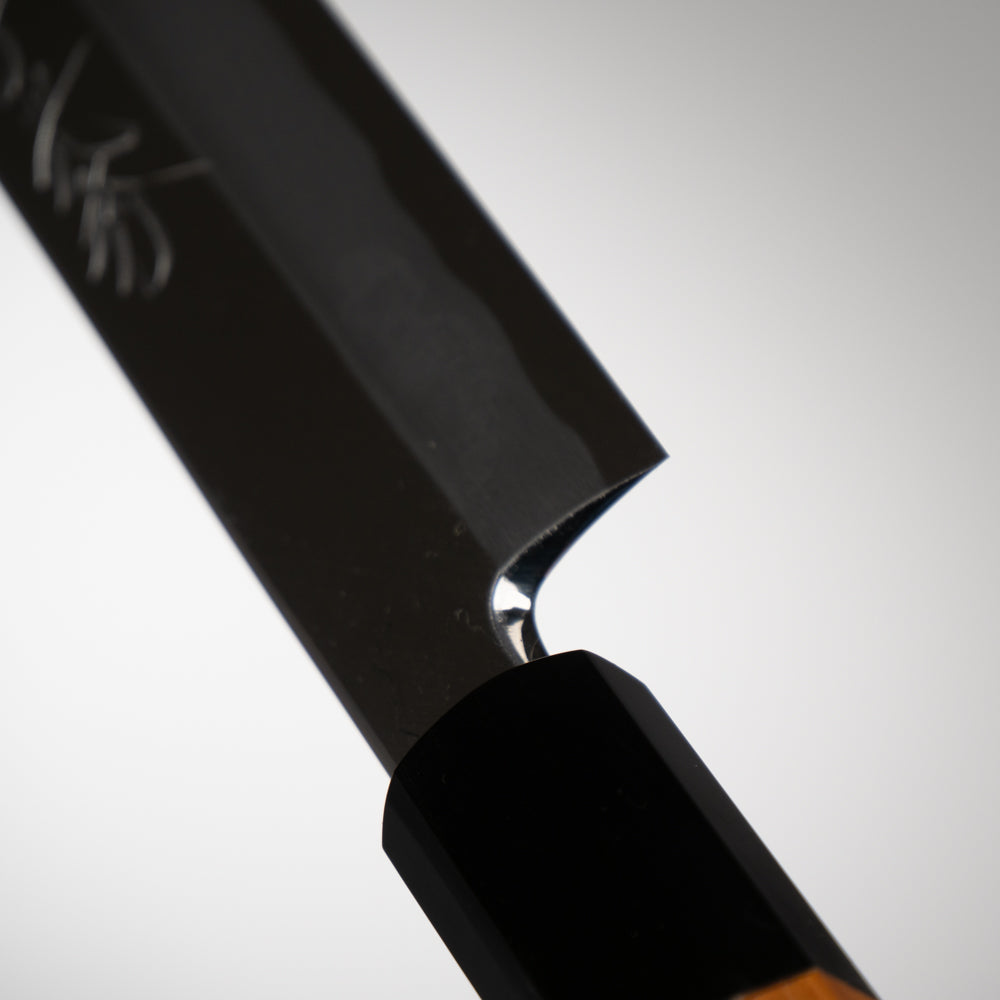 堺一文字光秀 白一鋼 紋鍛錬 ふぐ引き包丁