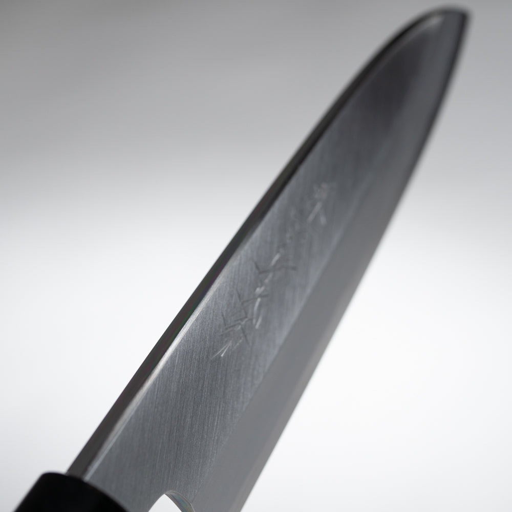 堺一文字光秀 白鋼 鍛 霞研 舟行包丁