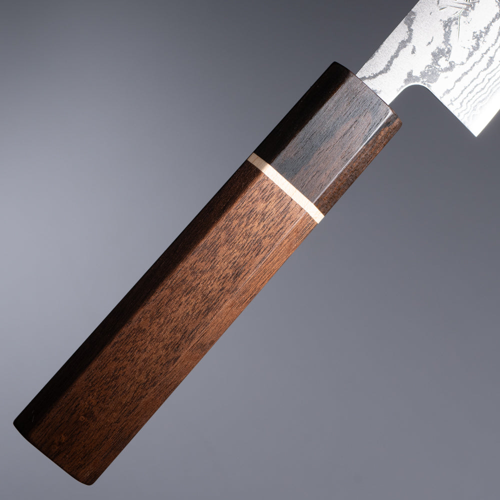 一文字 渓 VG10 墨流 ウォールナット柄 和式ペティ