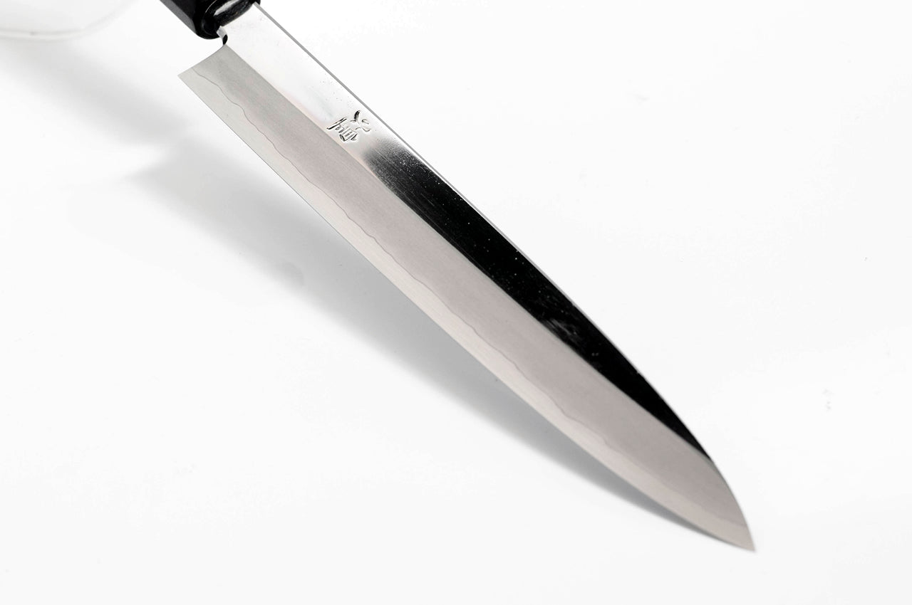 煌 V金10号 鏡面仕上 漆塗り錫ちらし柄 柳刃包丁