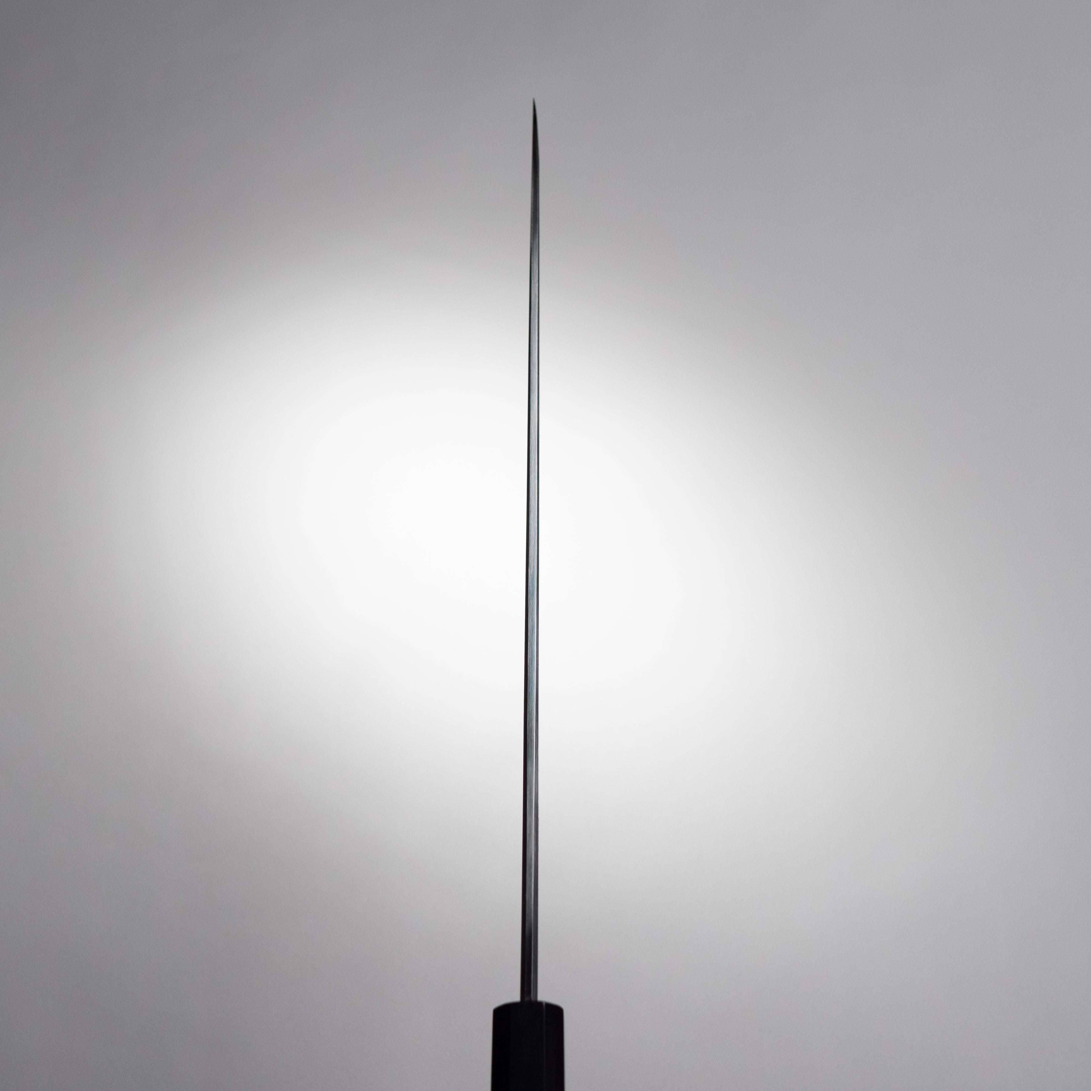 中川作 煌 青一鋼 墨流し 柳刃包丁 鞘付き