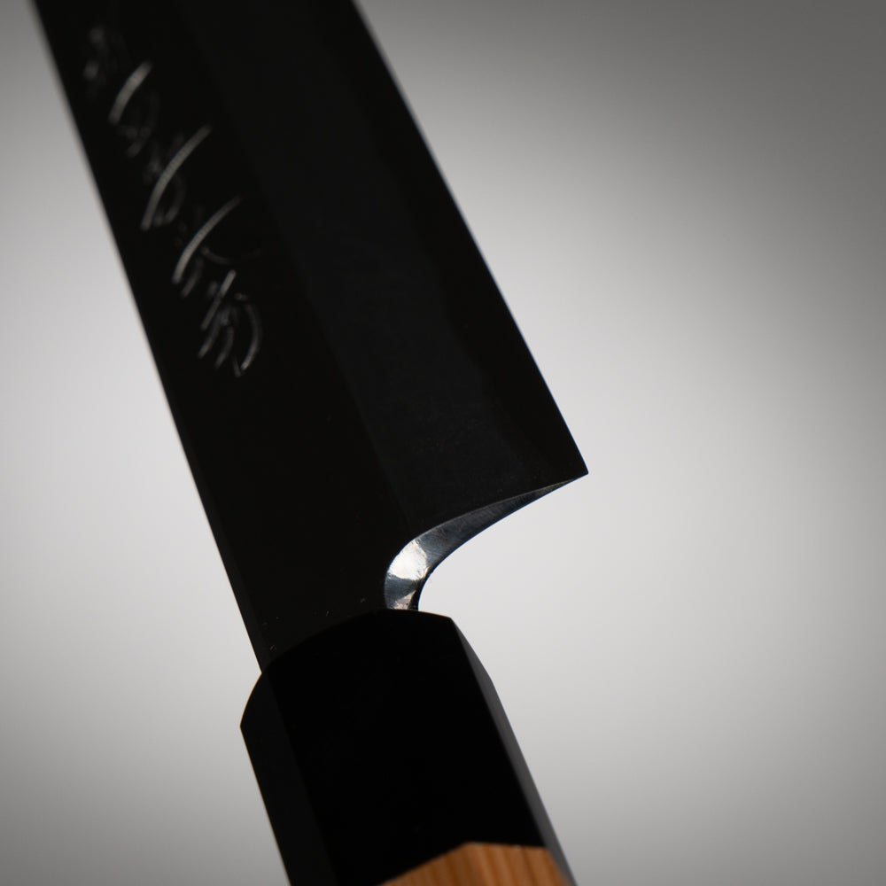 堺一文字光秀 白一鋼 紋鍛錬 切付柳刃包丁