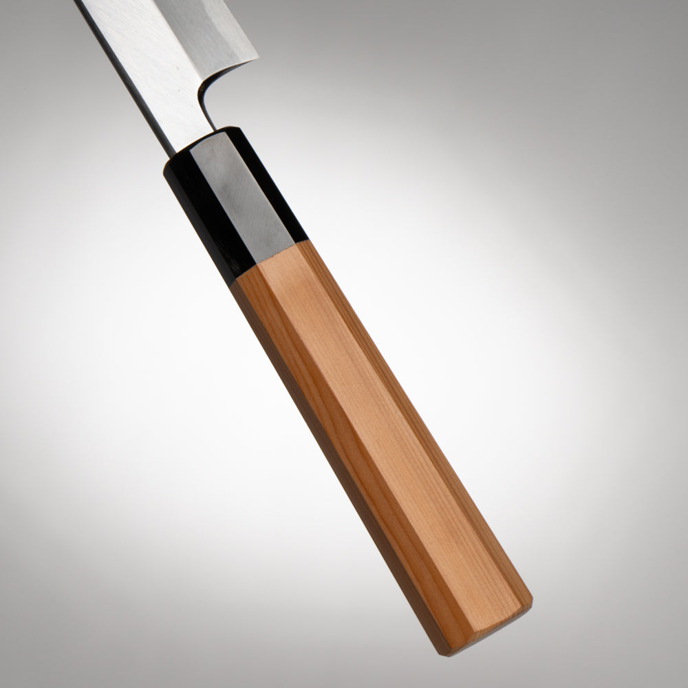 堺一文字光秀 白一鋼 紋鍛錬 切付柳刃包丁