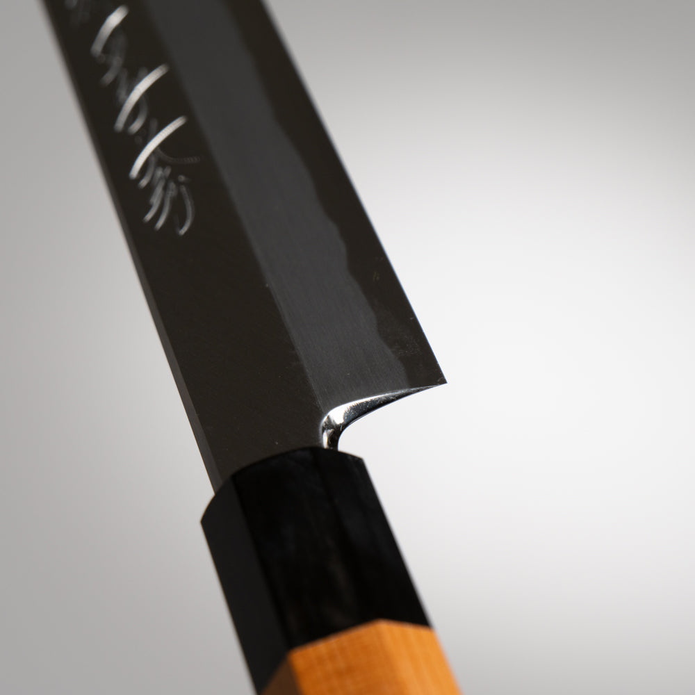 堺一文字光秀 白一鋼 紋鍛錬 先丸蛸引包丁