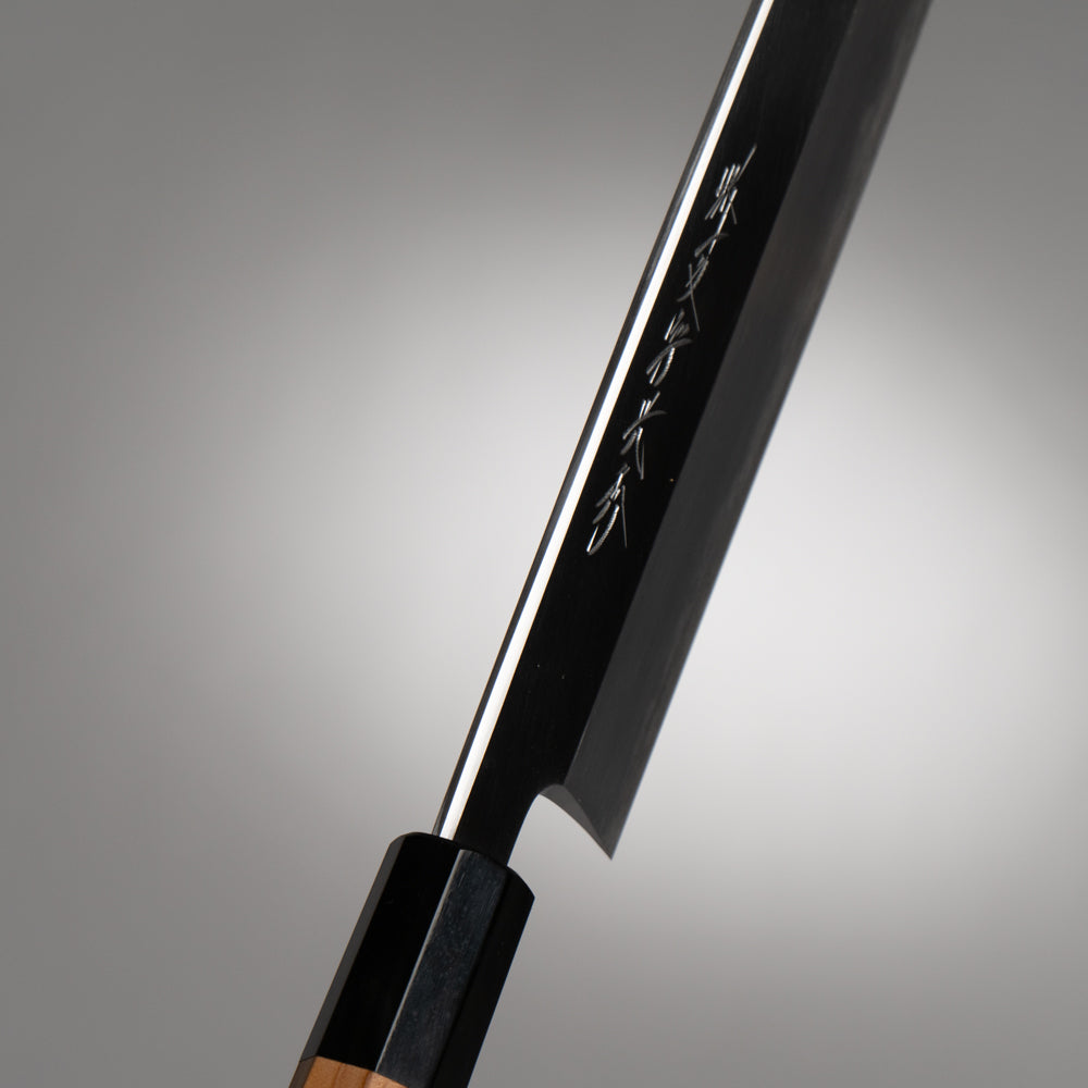 堺一文字光秀 白一鋼 紋鍛錬 鎌薄刃包丁