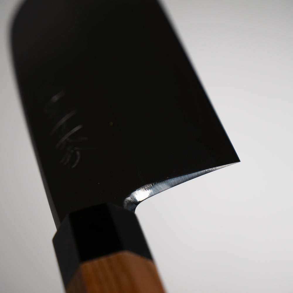 堺一文字光秀 白一鋼 紋鍛錬 鎌薄刃包丁