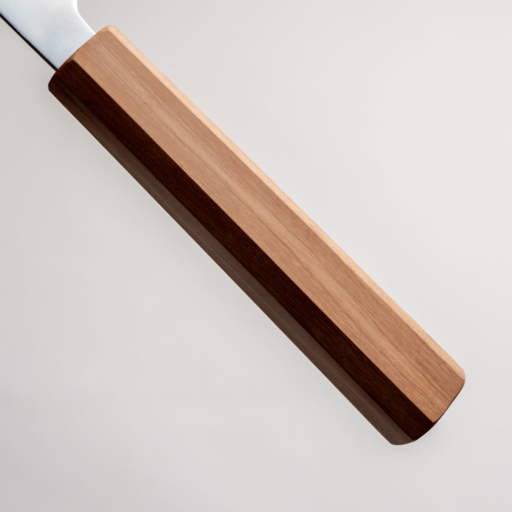 一文字 迅 SLD鋼 和式三徳包丁 オリーブ柄