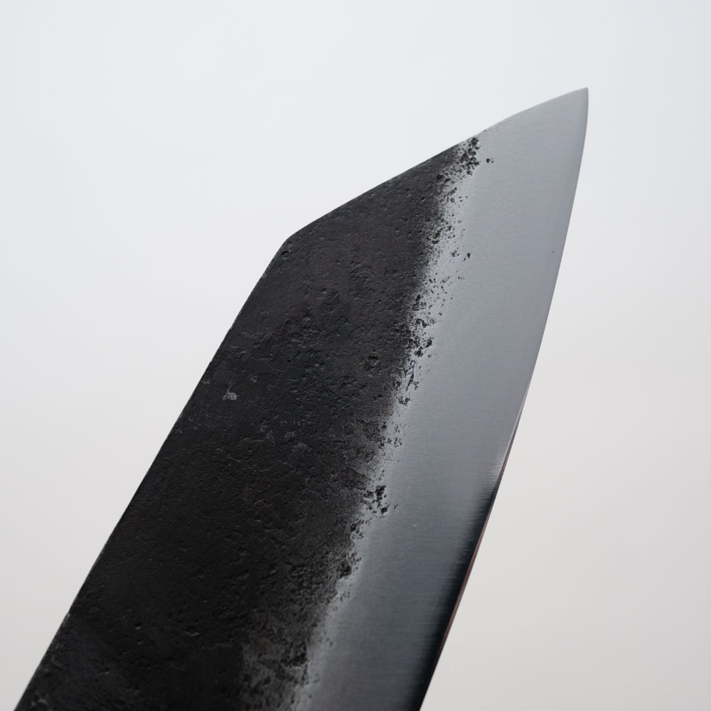 一文字 宵 青鋼 黒打 切付和牛刀