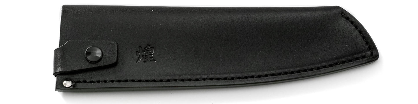 包丁サヤ 手作り革製鞘 三徳型