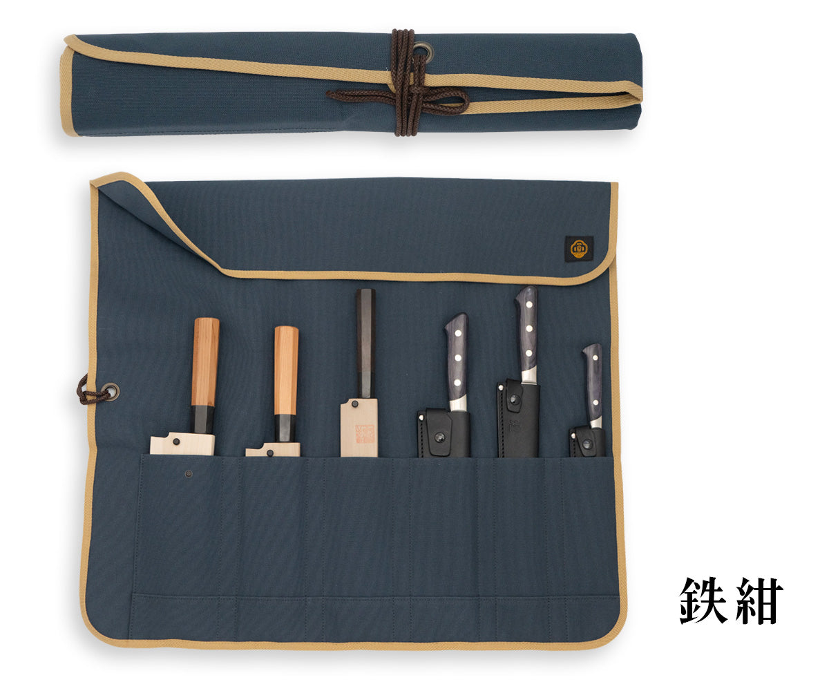 堺一文字光秀 包丁ケース 布巻き