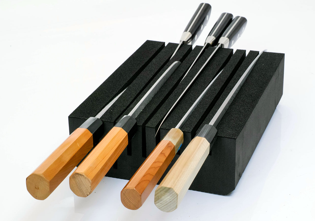 堺一文字光秀 洋・和包丁用アタッシュケース 8本収納 ブラック