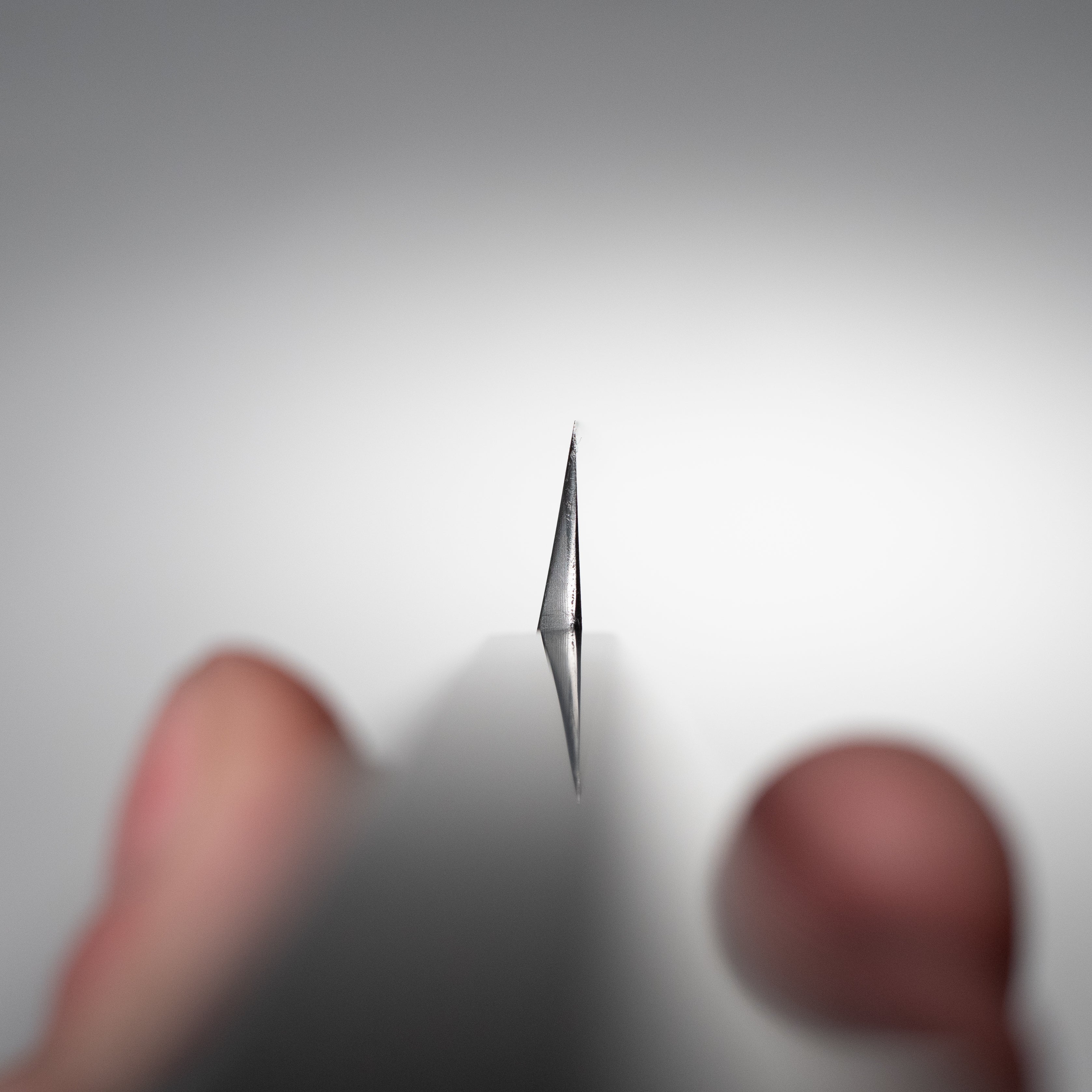 中川作 煌 青一鋼 墨流し 先丸蛸引包丁 300mm 鞘付き