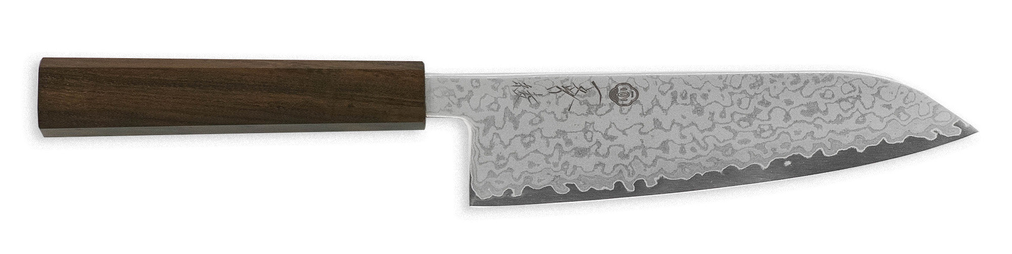 一文字 綾 VG10 ダマスカス 和式三徳包丁 灰檀柄 – 堺一文字光秀