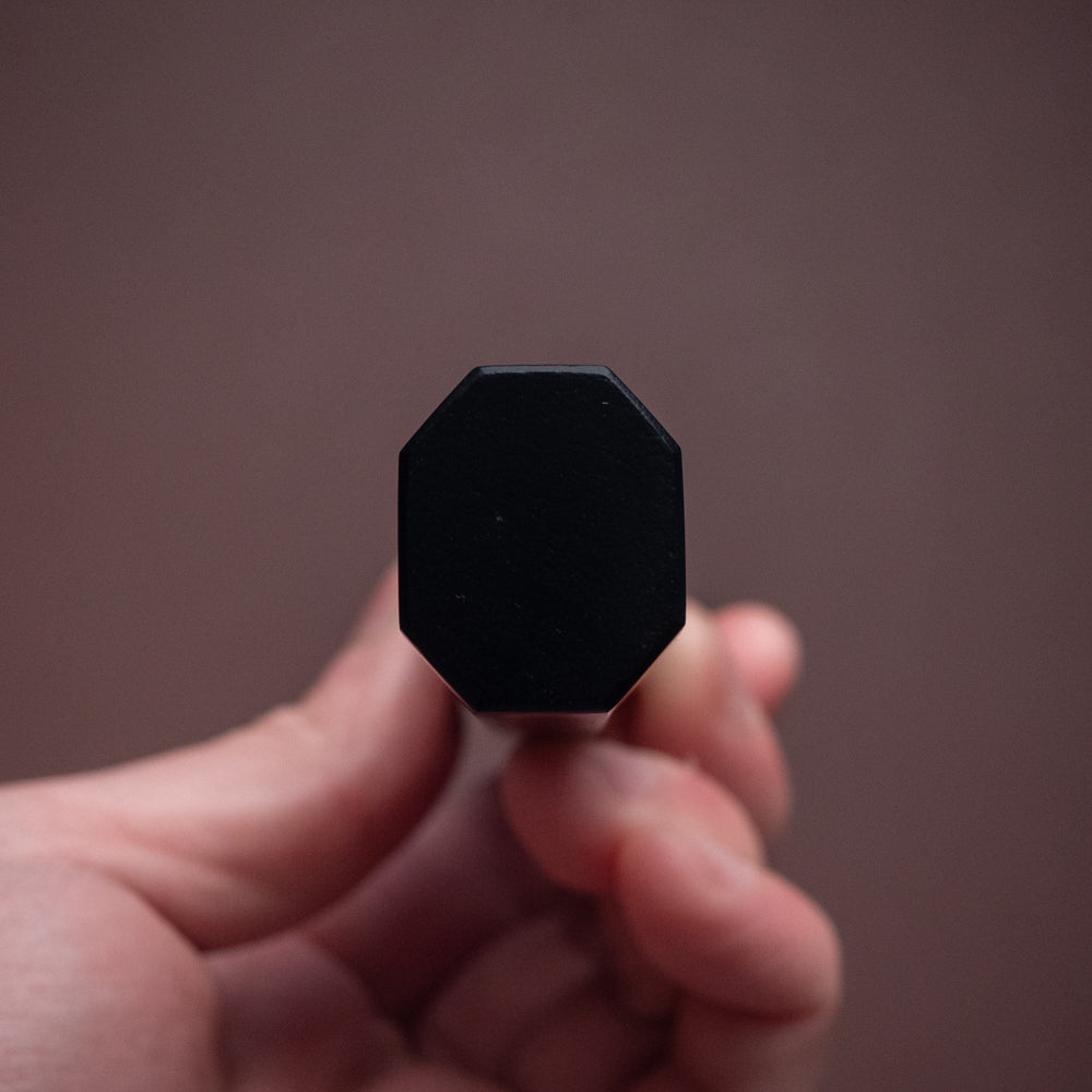 堺一文字光秀 青一鋼 炎紋鍛 墨流し 切付柳刃包丁 白鞘付き