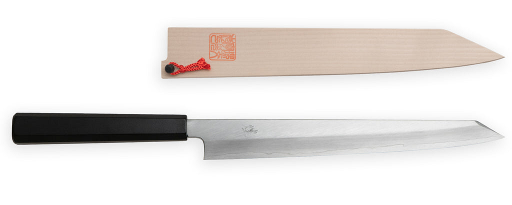 中川作 煌 SG2 切付筋引き 黒漆柄 鞘付き – 堺一文字光秀