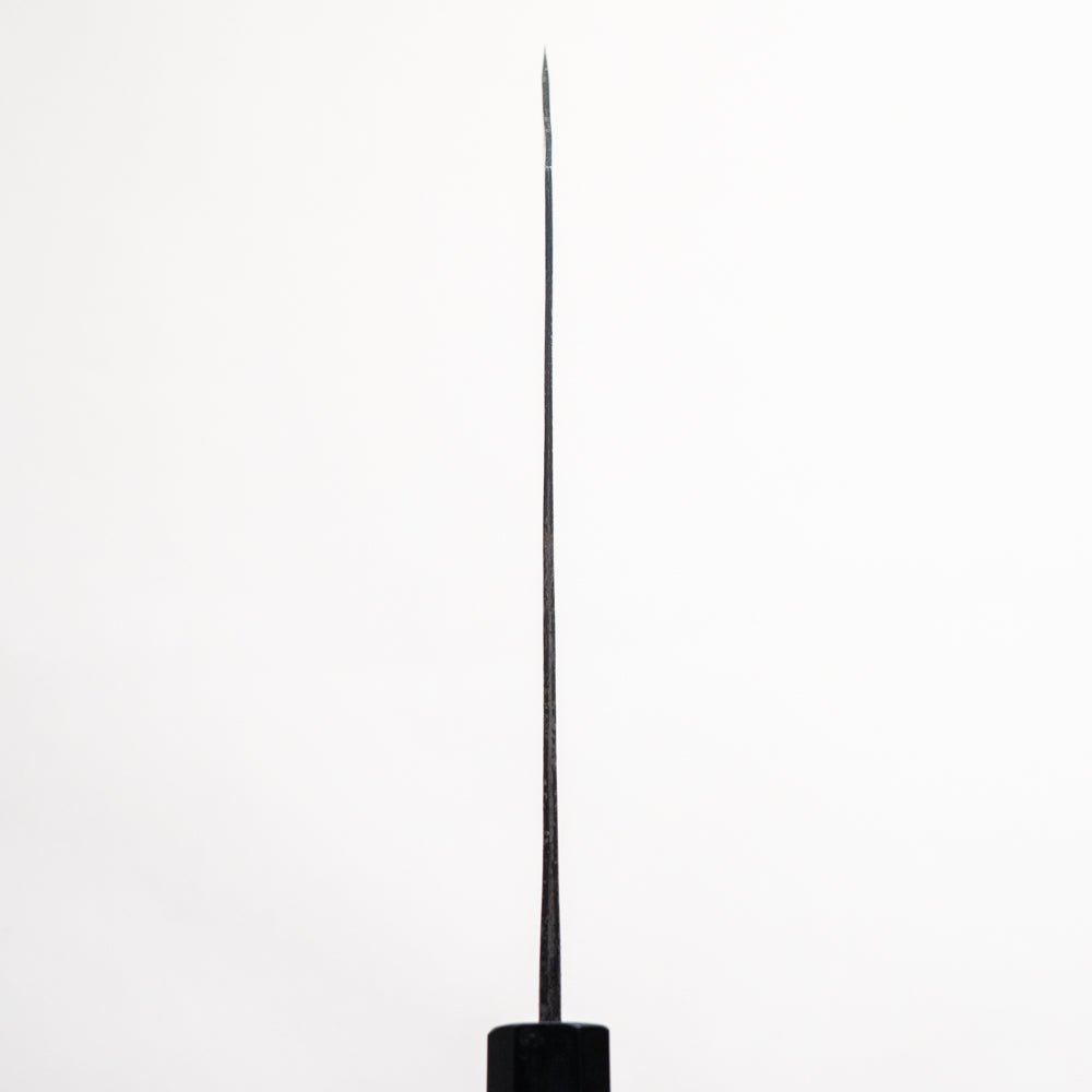 一文字 宵 青鋼 黒打 文化包丁 165ｍｍ