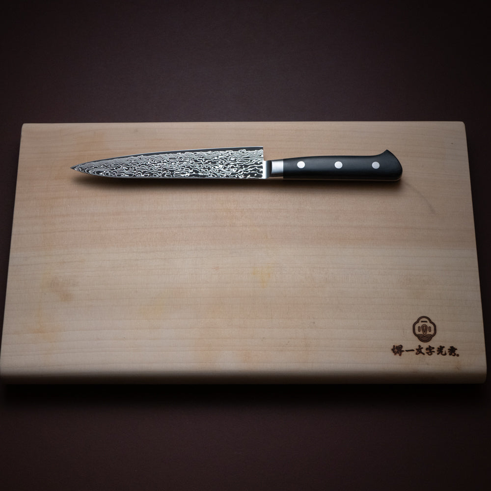煌 本鍛造 粉末ハイスダマスカス鋼 ペティナイフ – 堺一文字光秀